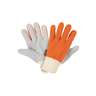 Guantes de carnaza y loneta, uso ligero, unitalla, TRUPER