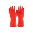Guantes de látex para limpieza, rojos, EG, PRETUL