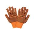 Guantes de algodón con puntos de PVC en palma y dorso,TRUPER