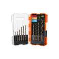 Juego de 10 brocas HSS para metal en estuche, TRUPER EXPERT