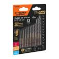 Juego de 13 brocas HSS p/metal zanco cambio rápido, EXPERT