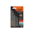 Juego de 5 brocas HSS para metal, TRUPER EXPERT