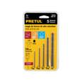 Juego de 5 brocas HSS para metal, PRETUL