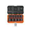 Juego de 12 dados cuadro 1/2' de impacto 6 puntas std