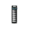 Juego de 7 dados cuadro 1/2' punta hexagonal mm, TRUPER