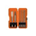 Juego de 6 brocas y cinceles SDS Plus en estuche, TRUPER