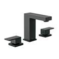 Mezcladora para lavabo taladros separados, negro, FOSET KUBO
