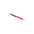 Blíster con 2 lápices 18 cm bicolor gruesos para carpintero