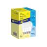 Pack 4 focos LED 18W (125W) A25, 6500K fría, 1800 lm, BASIC