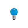 Foco LED 1 W, tipo globo G45, color azul, E26, VOLTECK