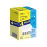Pack 4 focos LED 5W (40W) G45, 6500K fría, 450 lm, BASIC