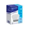 Pack 4 focos LED 9W (60W) A19, 6500K blanca fría, 800 lm