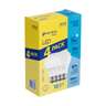 Pack 4 focos LED 10W (75W) A19, 6500K fría, 950 lm, BASIC