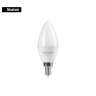 Foco LED tipo vela 4W (25W) 2400K luz ámbar, E12, VOLTECK