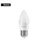 Foco LED tipo vela 4W (25W) 2400K luz ámbar, E27, VOLTECK