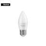 Foco LED tipo vela 4W (25W), luz blanca brillante 6500K, E27