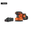 Lijadora roto-orbital 5', 20V, 1 batería 2Ah, TRUPER PRO
