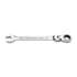 Llave combinada con matraca 17 mm flexible, EXPERT