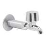 Llave 1/2' para fregadero con niple y chapetón, cromo, BASIC