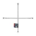 Llave de cruz 20' pulida y cromada, TRUPER