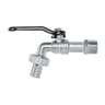 Llave de esfera, de zinc, 110 gr, entrada 1/2', FOSET BASIC