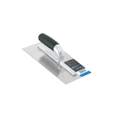 Llana 11' canto recto, 10 remaches,mango Comfort Grip,TRUPER