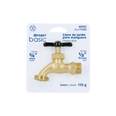 Llave p/manguera, de zamac 110gr, 1/2', blíster, BASIC