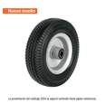 Rueda imponchable 8' para eje central, TRUPER