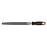 Lima plana bastarda 10' con mango Comfort Grip, TRUPER