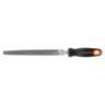 Lima plana muza 8' con mango Comfort Grip, TRUPER