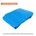 Lona de polietileno reforzada 7x10 m, azul, 180g/m2, TRUPER
