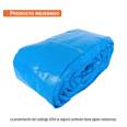 Lona de polietileno reforzada 9x14 m, azul, 180g/m2, TRUPER