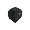 Respirador plegable N95 negro para polvos y partículas
