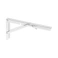 Ménsula plegable de acero blanca 6' x 12', FIERO