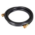 Manguera para gas, PVC negra, 3/8' flare,1 m, FOSET