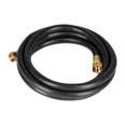 Manguera para gas, PVC negra, 3/8' flare, 3 m, FOSET