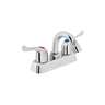 Mezcladora 4' lavabo, ABS, cuello curvo, palanca, BASIC