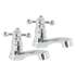 Juego llaves individuales lavabo, ABS, cruceta, BASIC