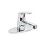 Monomando lavabo, ABS, nariz recta, con cubierta, BASIC