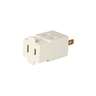 Multicontacto triple, tipo cubo, VOLTECK