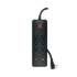 Multicontacto 6 entradas, 2 USB A + 2 USB C, negro, VOLTECK