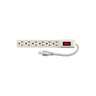 Multicontacto 16 AWG doméstico 6 entradas, VOLTECK