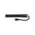 Multicontacto 16 AWG doméstico económico 6 entradas, negro