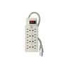 Multicontacto 14 AWG 8 entradas supresor de picos 110 joules