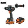 Rotomartillo/destornillador 1/2', 20V, 150Nm, 2 baterías 4Ah