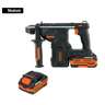 Rotomartillo SDS Plus/destornillador 20V,2.2J,2 baterías 4Ah