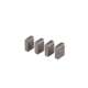 Juego de 4 peines 1-1/2' para tarrajas TA-850 y TA-851