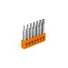 Juego de 7 puntas torx combinadas c/seguro largo 2', EXPERT