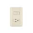 Placa armada interruptor y contacto, marfil, VOLTECK