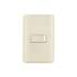 Placa armada 1 interruptor sencillo, marfil, VOLTECK